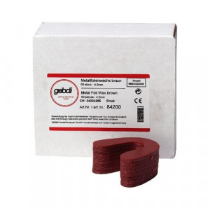 CERA METALLO MARRONE 60pz...