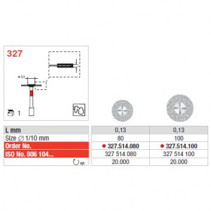 DISCHI 327.514.080HP...