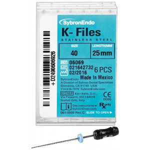 K-FILES 25mm SIZE 40 TIP...